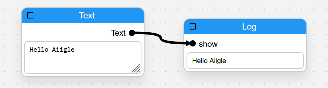 hello-world example